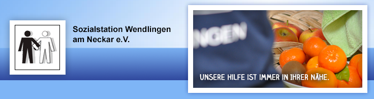 Sozialstation Wendlingen am Neckar e.V. · Unsere Hilfe in Ihrer Nähe · 73240 Wendlingen