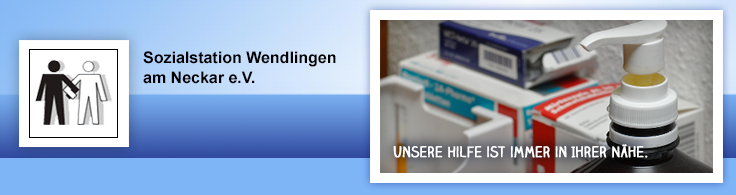 Sozialstation Wendlingen am Neckar e.V. · Unsere Hilfe in Ihrer Nähe · 73240 Wendlingen